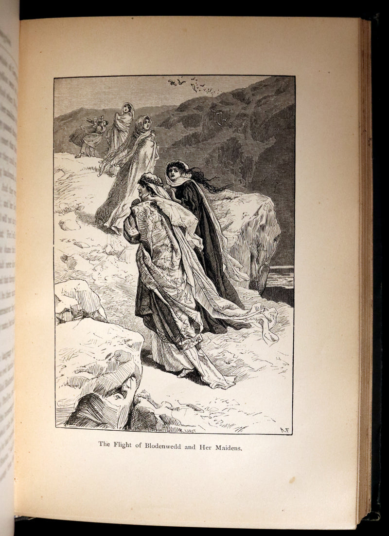 1881 Rare First Edition - The Boy's Mabinogion being the Earliest Welsh Tales of King Arthur.