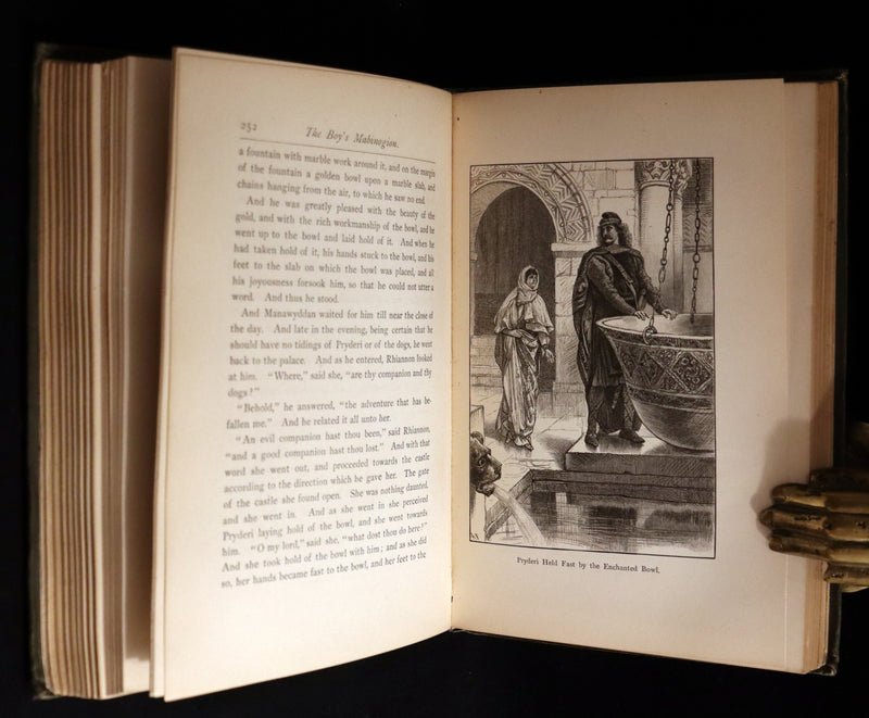 1881 Rare First Edition - The Boy's Mabinogion being the Earliest Welsh Tales of King Arthur.