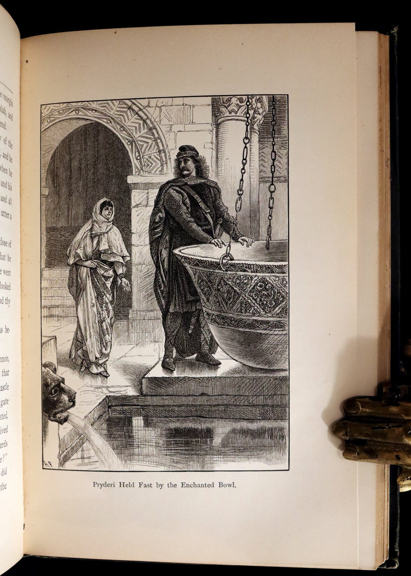 1881 Rare First Edition - The Boy's Mabinogion being the Earliest Welsh Tales of King Arthur.