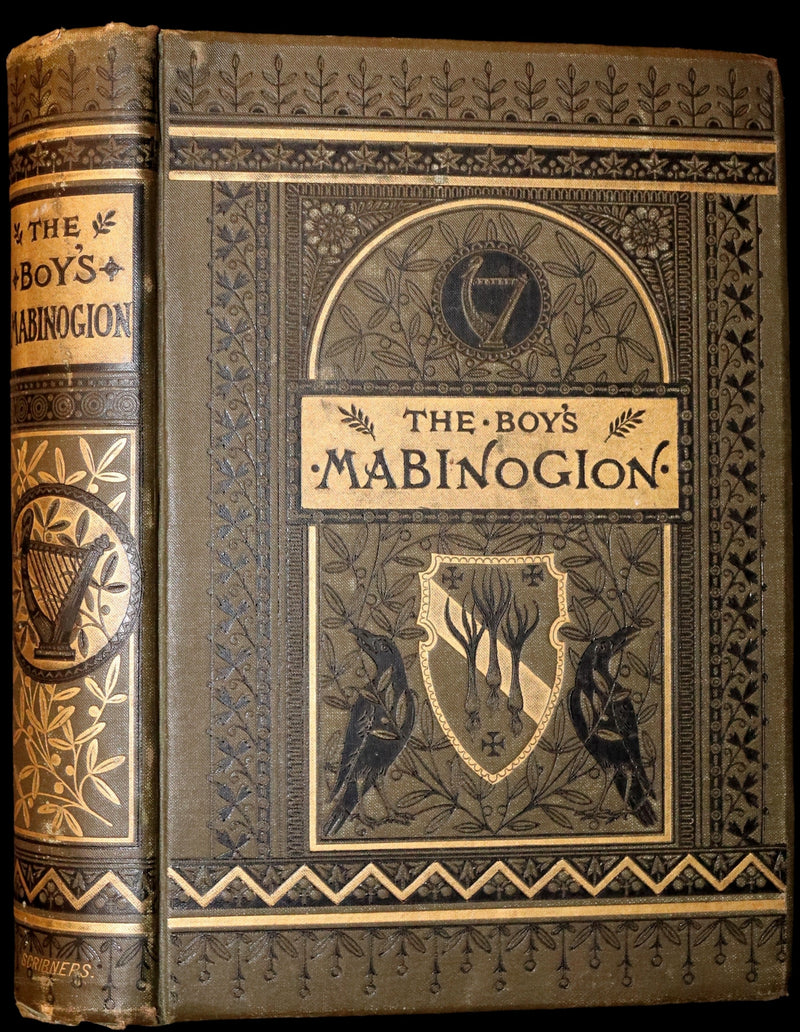 1881 Rare First Edition - The Boy's Mabinogion being the Earliest Welsh Tales of King Arthur.