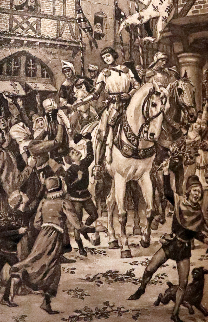 1910 Rare French Book - Missal of Saint JOAN OF ARC - Missel de SAINTE JEANNE D'ARC.