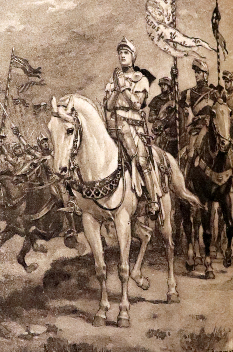 1910 Rare French Book - Missal of Saint JOAN OF ARC - Missel de SAINTE JEANNE D'ARC.