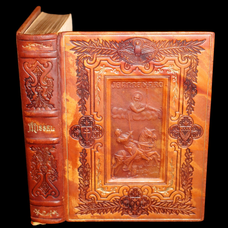 1910 Rare French Book - Missal of Saint JOAN OF ARC - Missel de SAINTE JEANNE D'ARC.
