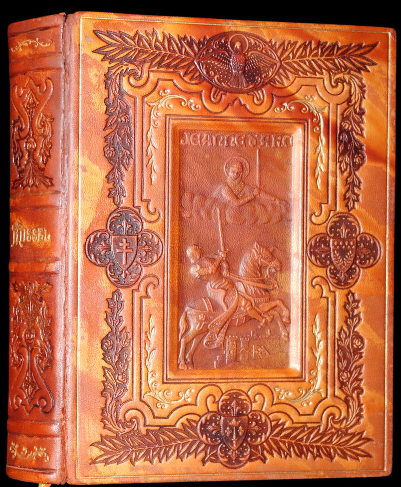 1910 Rare French Book - Missal of Saint JOAN OF ARC - Missel de SAINTE JEANNE D'ARC.