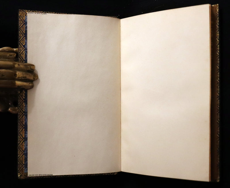 1929 Beautiful Book bound by Riviere & Son - The Poetical Works of John Keats. Ode on Melancholy.