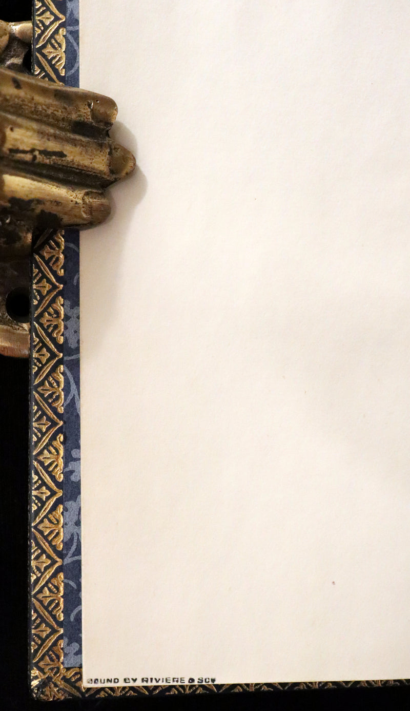 1929 Beautiful Book bound by Riviere & Son - The Poetical Works of John Keats. Ode on Melancholy.