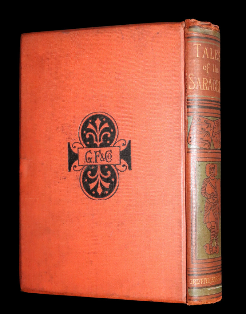 1890 Scarce Book - Tales of the Saracens by Alexandra Hutton. Illustrated.