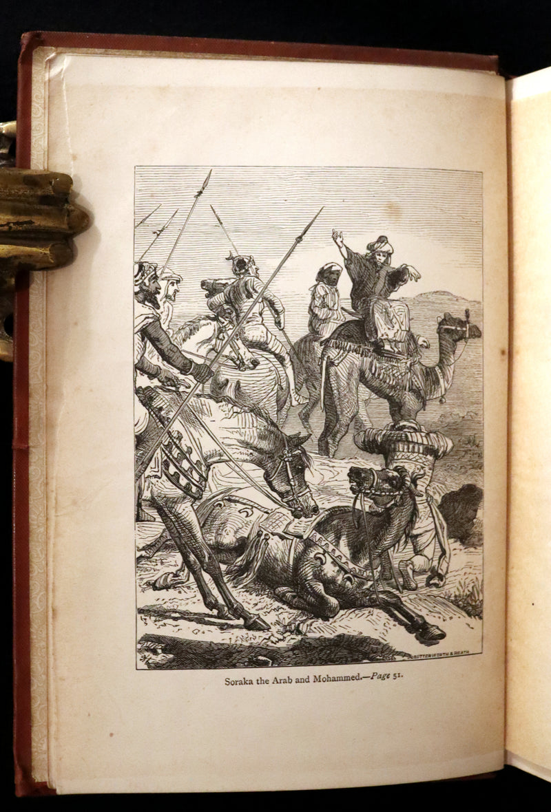 1890 Scarce Book - Tales of the Saracens by Alexandra Hutton. Illustrated.