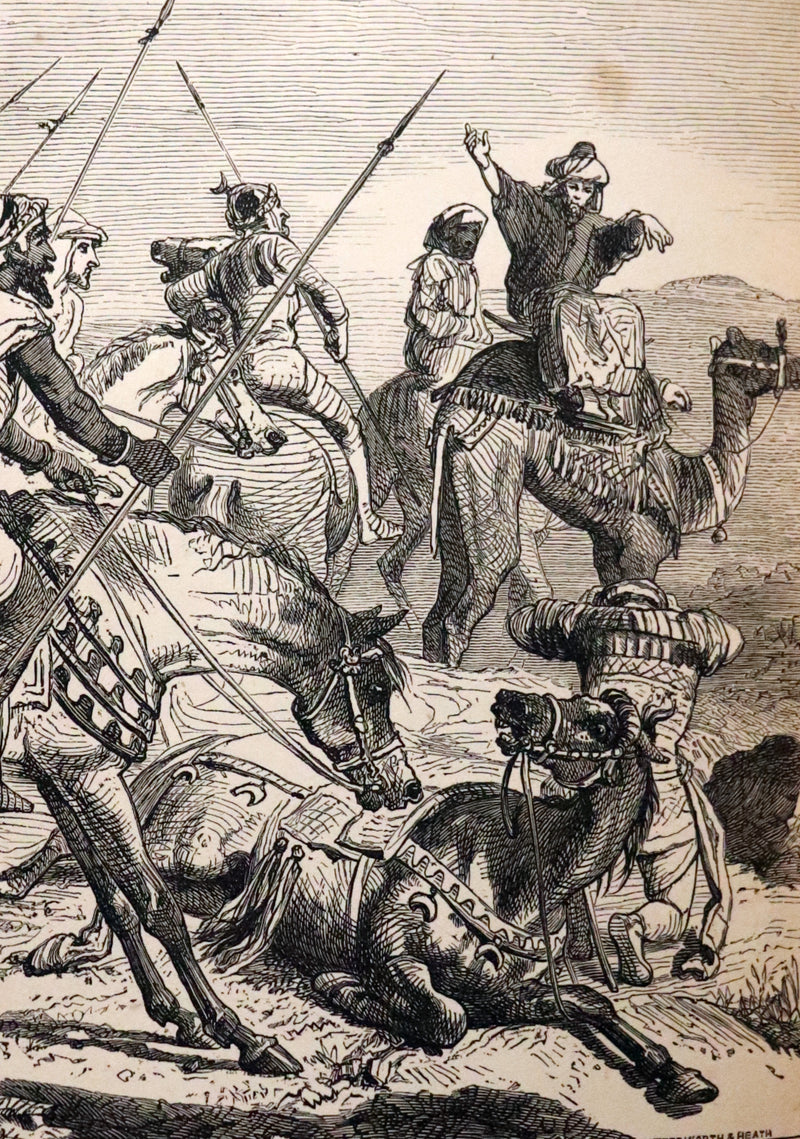 1890 Scarce Book - Tales of the Saracens by Alexandra Hutton. Illustrated.