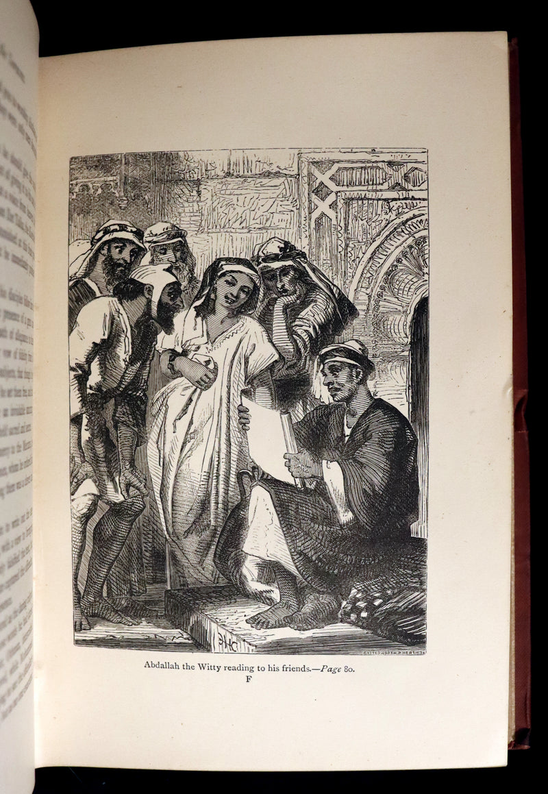 1890 Scarce Book - Tales of the Saracens by Alexandra Hutton. Illustrated.