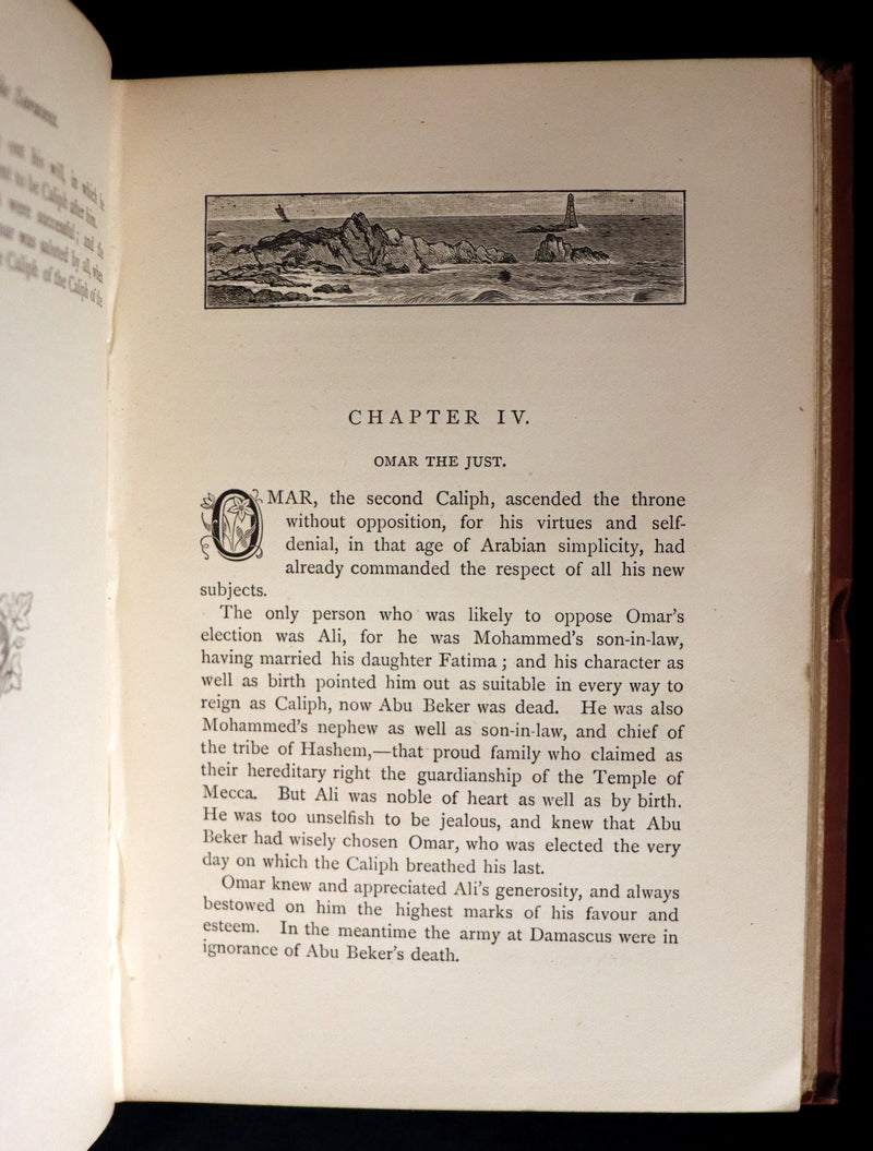 1890 Scarce Book - Tales of the Saracens by Alexandra Hutton. Illustrated.