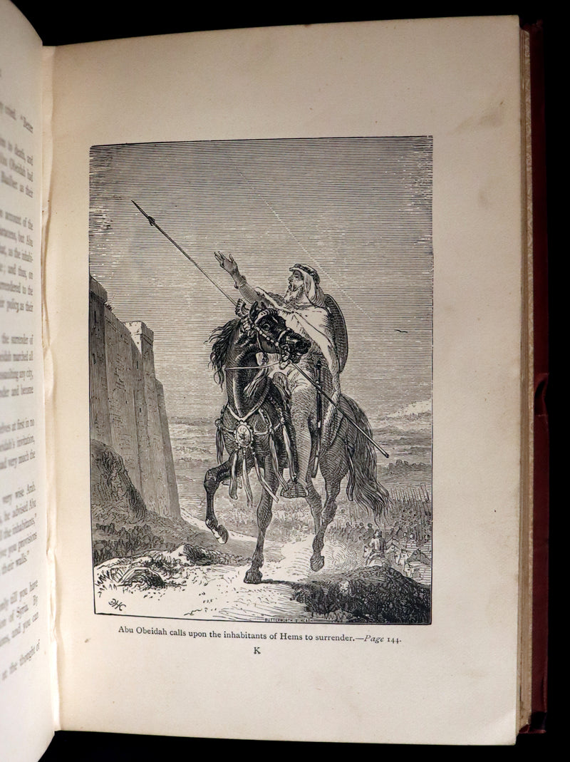 1890 Scarce Book - Tales of the Saracens by Alexandra Hutton. Illustrated.