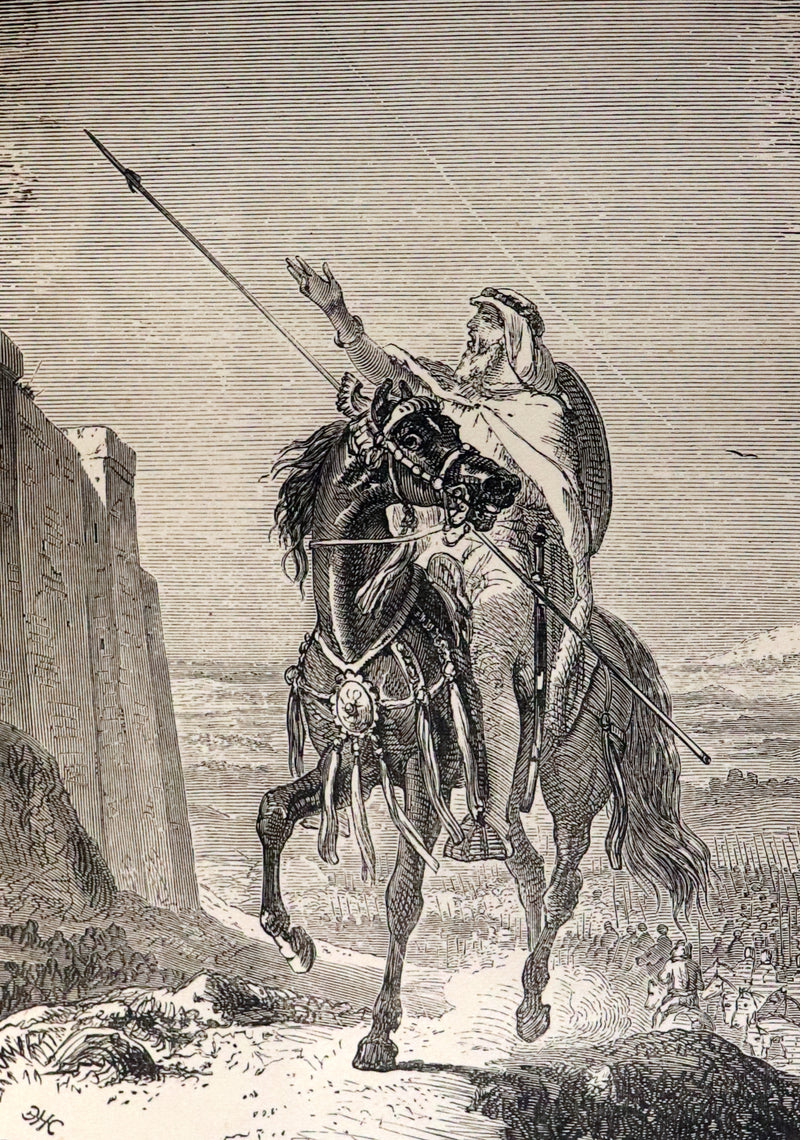 1890 Scarce Book - Tales of the Saracens by Alexandra Hutton. Illustrated.