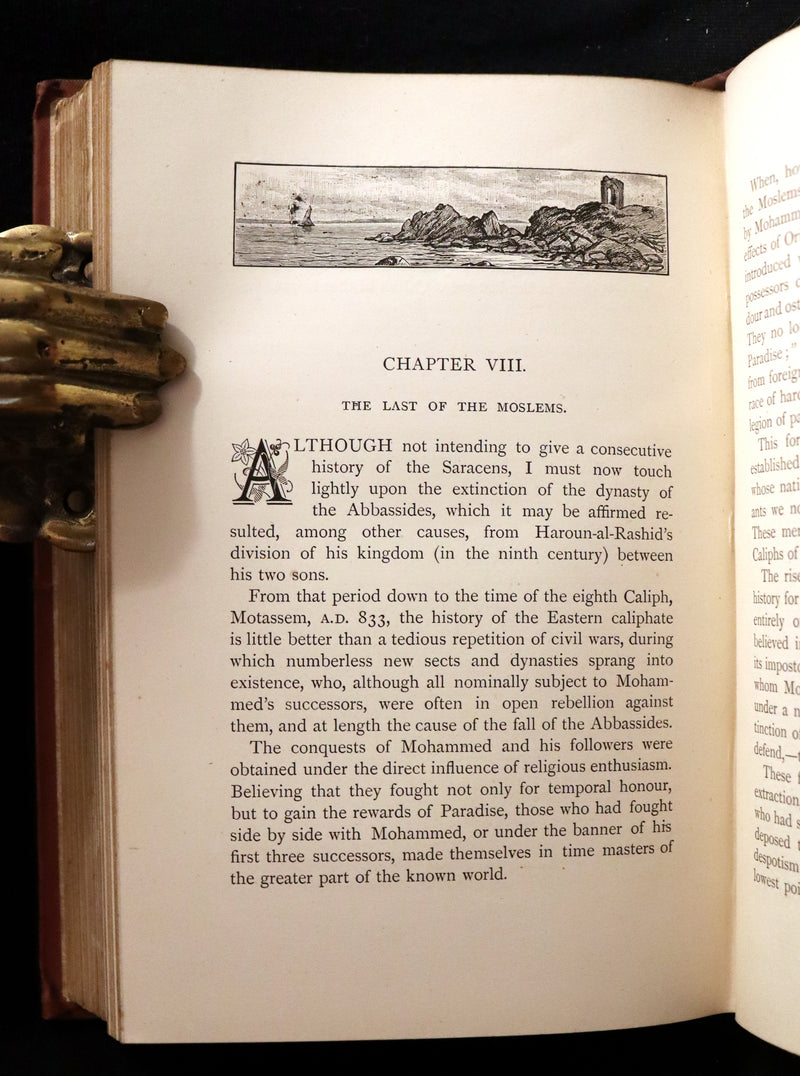 1890 Scarce Book - Tales of the Saracens by Alexandra Hutton. Illustrated.