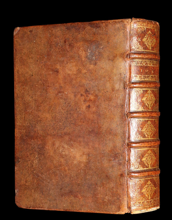 1699 Rare Latin French Book Bible - BOOK of JOB by Isaac-Louis Le Maistre de Sacy.