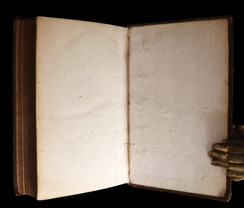 1699 Rare Latin French Book Bible - BOOK of JOB by Isaac-Louis Le Maistre de Sacy.