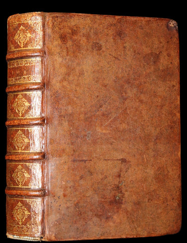 1699 Rare Latin French Book Bible - BOOK of JOB by Isaac-Louis Le Maistre de Sacy.