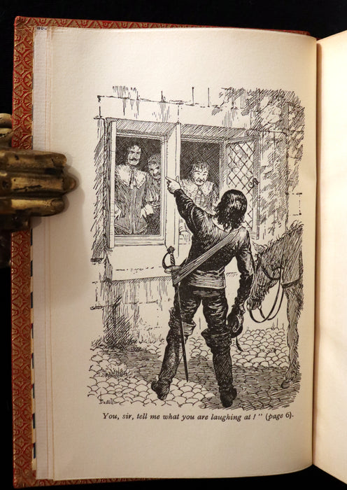 1932 First Edition Illustrated by A.E. Bentall - The Three Musketeers by Alexandre Dumas.