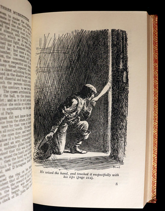 1932 First Edition Illustrated by A.E. Bentall - The Three Musketeers by Alexandre Dumas.