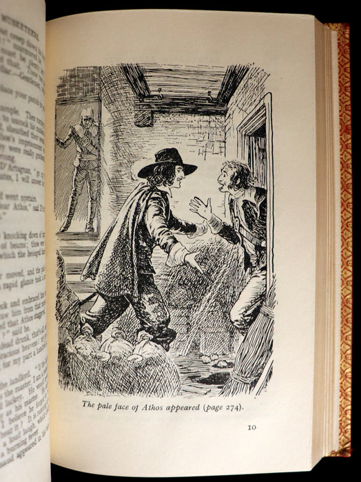 1932 First Edition Illustrated by A.E. Bentall - The Three Musketeers by Alexandre Dumas.