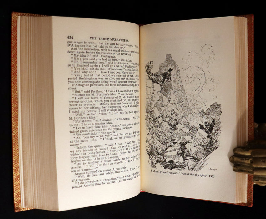 1932 First Edition Illustrated by A.E. Bentall - The Three Musketeers by Alexandre Dumas.