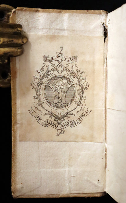 1655 Scarce Italian Vellum Book - The School of Truth - La Scuola della Verità by Luigi Giuglaris.