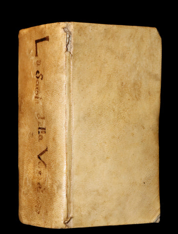 1655 Scarce Italian Vellum Book - The School of Truth - La Scuola della Verità by Luigi Giuglaris.