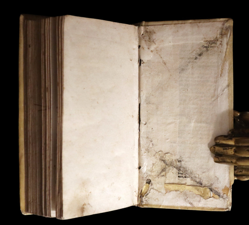 1726 Scarce Latin Vellum Book - Descriptiones Oratoriae ex probatissimis auctoribus excerptae by Gandutius Ioannes Baptista.