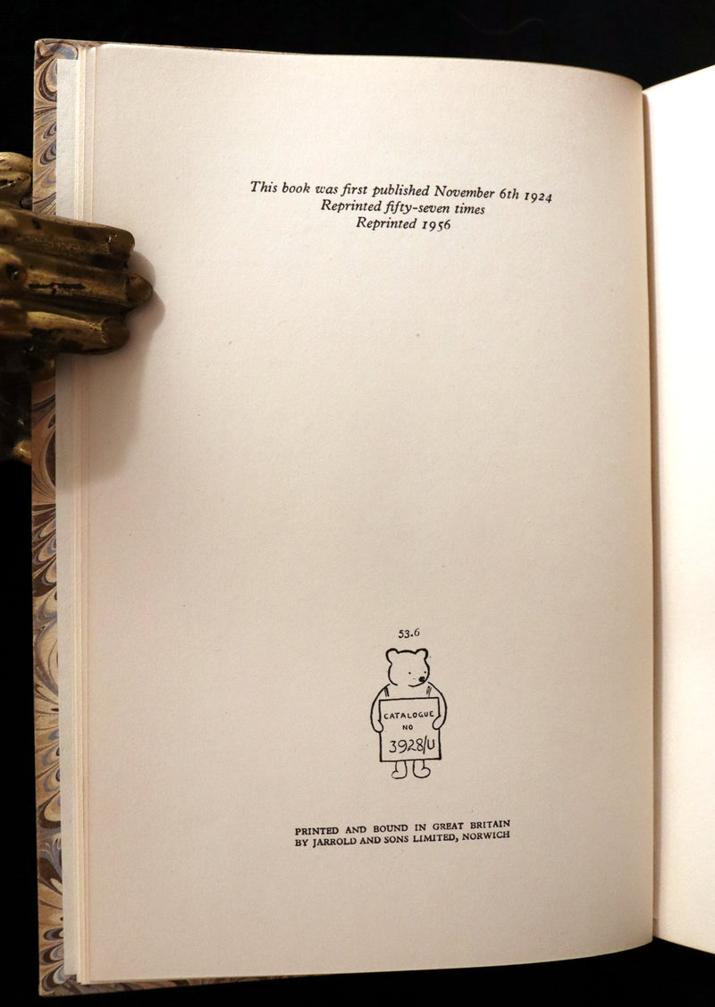1956 Beautiful binding - When We Were Very Young by A. A. Milne & Ernest H. Shepard.