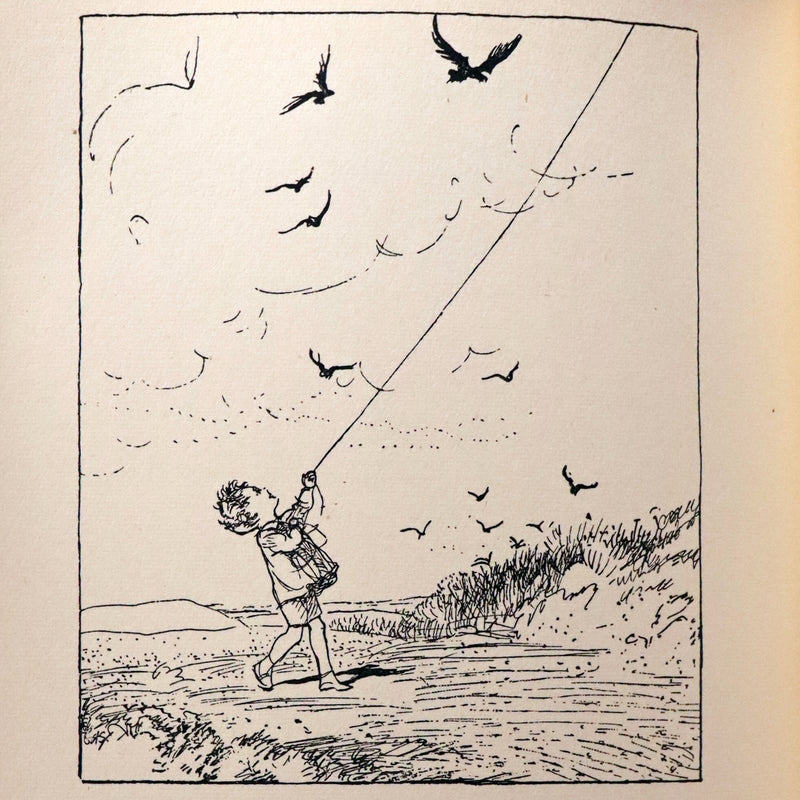 1956 Beautiful binding - When We Were Very Young by A. A. Milne & Ernest H. Shepard.