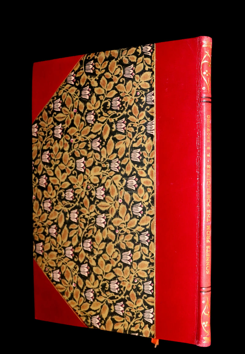 1940 Rare Book - Sonnets From the Portuguese, love sonnets by Elizabeth Barrett Browning.