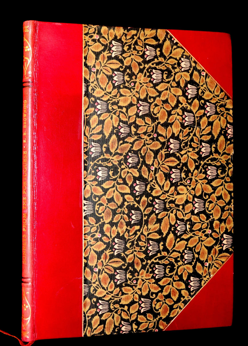 1940 Rare Book - Sonnets From the Portuguese, love sonnets by Elizabeth Barrett Browning.