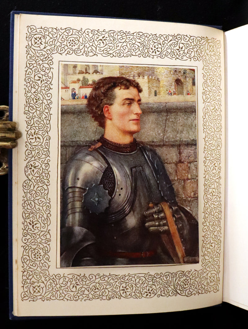 1911 First Edition Illustrated by Pre-Raphaelite Eleanor Fortescue Brickdale - Legend of King Arthur - Idylls of the King.