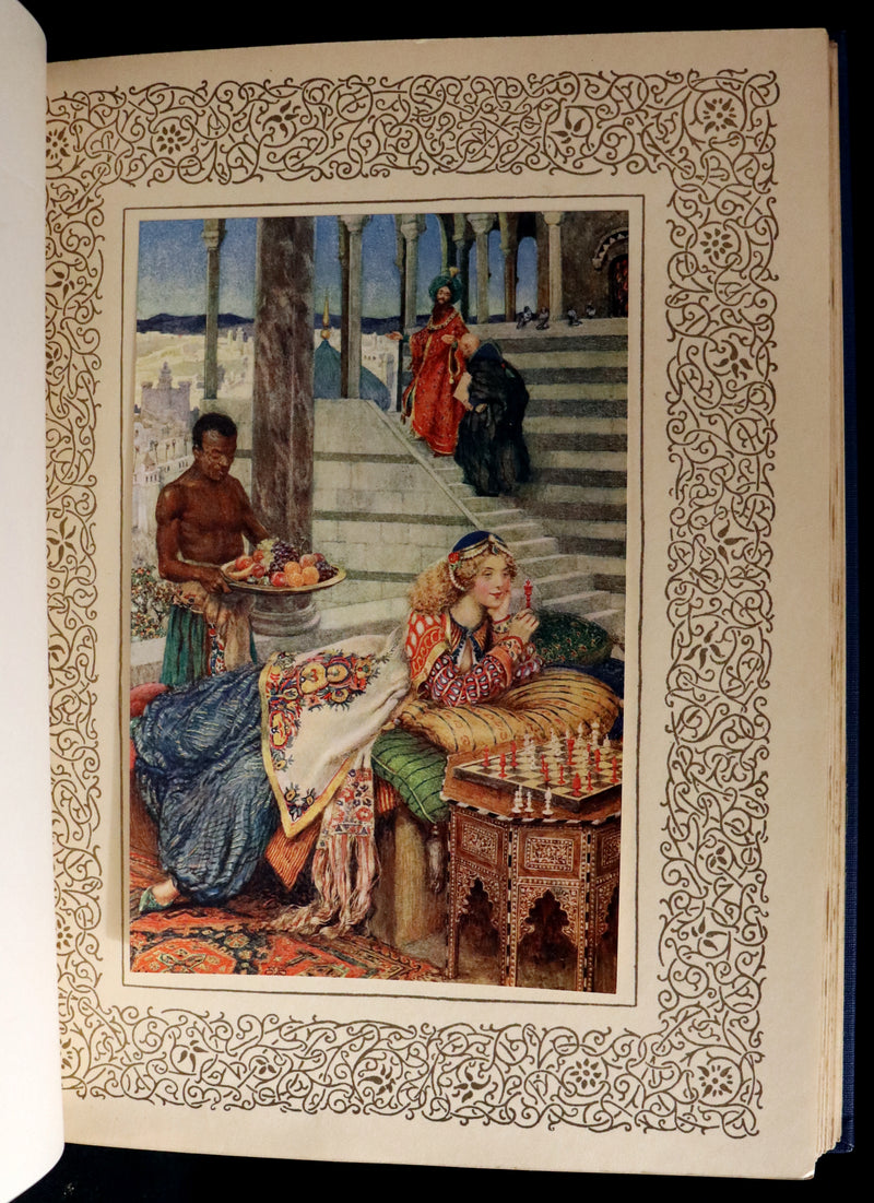 1911 First Edition Illustrated by Pre-Raphaelite Eleanor Fortescue Brickdale - Legend of King Arthur - Idylls of the King.