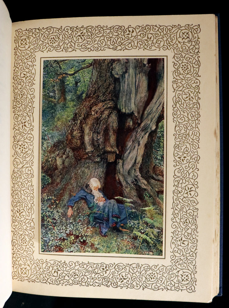 1911 First Edition Illustrated by Pre-Raphaelite Eleanor Fortescue Brickdale - Legend of King Arthur - Idylls of the King.