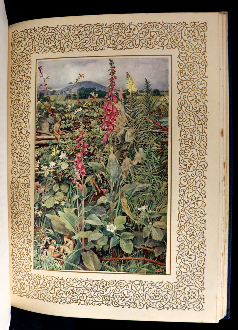 1911 First Edition Illustrated by Pre-Raphaelite Eleanor Fortescue Brickdale - Legend of King Arthur - Idylls of the King.