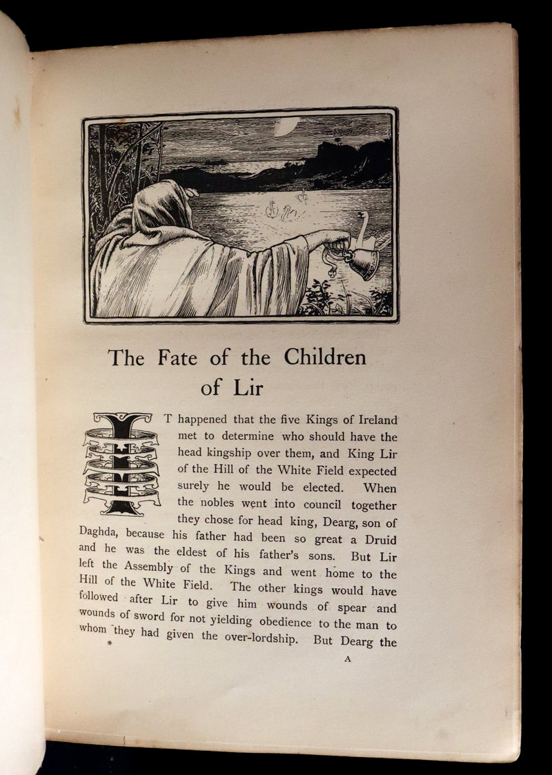 1894 Scarce First Edition - MORE CELTIC FAIRY TALES by Joseph Jacobs Illustrated by John D. Batten.