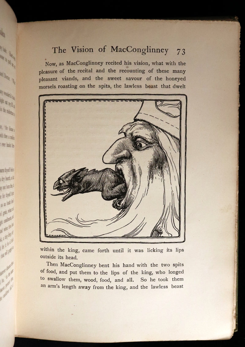 1894 Scarce First Edition - MORE CELTIC FAIRY TALES by Joseph Jacobs Illustrated by John D. Batten.