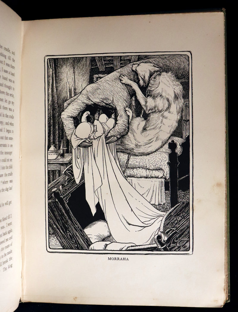 1894 Scarce First Edition - MORE CELTIC FAIRY TALES by Joseph Jacobs Illustrated by John D. Batten.