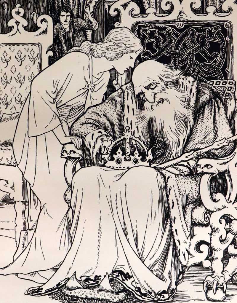 1894 Scarce First Edition - MORE CELTIC FAIRY TALES by Joseph Jacobs Illustrated by John D. Batten.