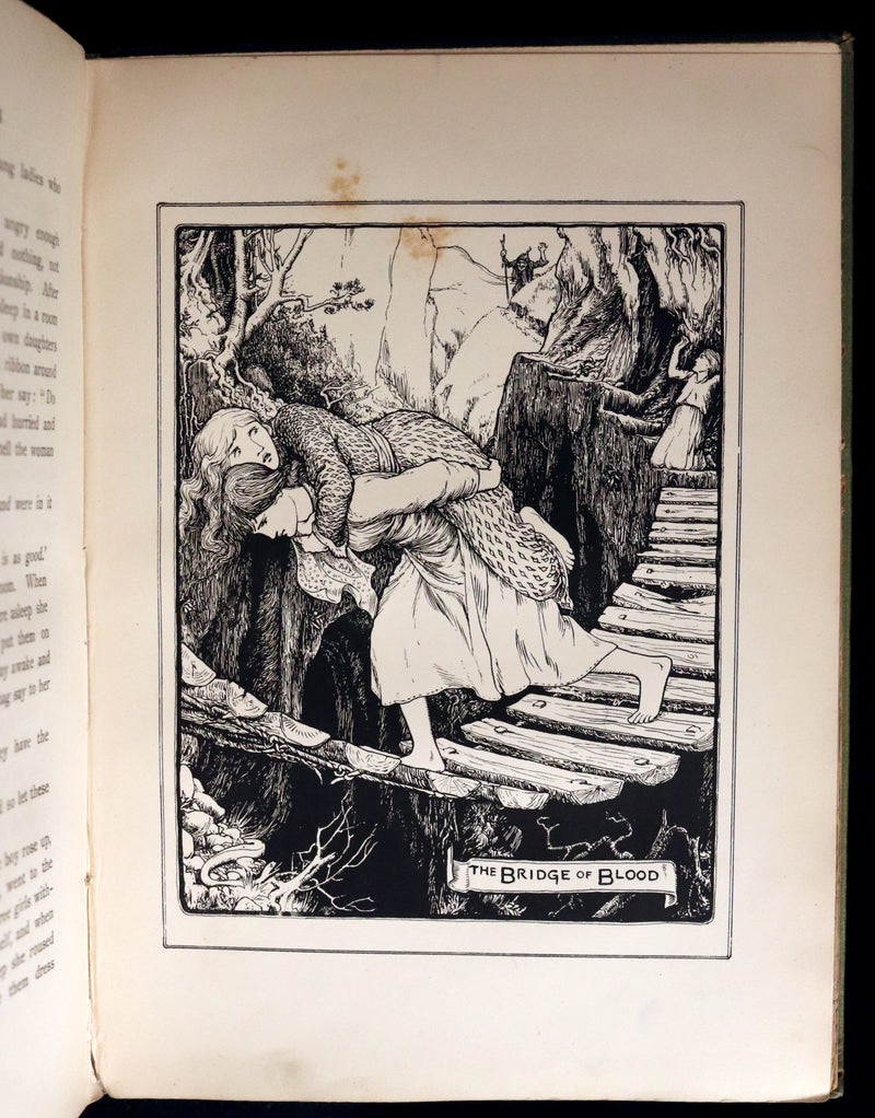 1894 Scarce First Edition - MORE CELTIC FAIRY TALES by Joseph Jacobs Illustrated by John D. Batten.