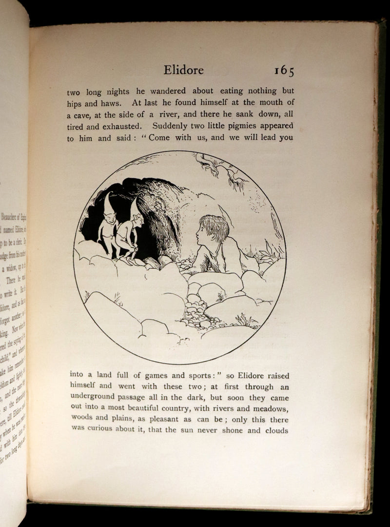 1894 Scarce First Edition - MORE CELTIC FAIRY TALES by Joseph Jacobs Illustrated by John D. Batten.