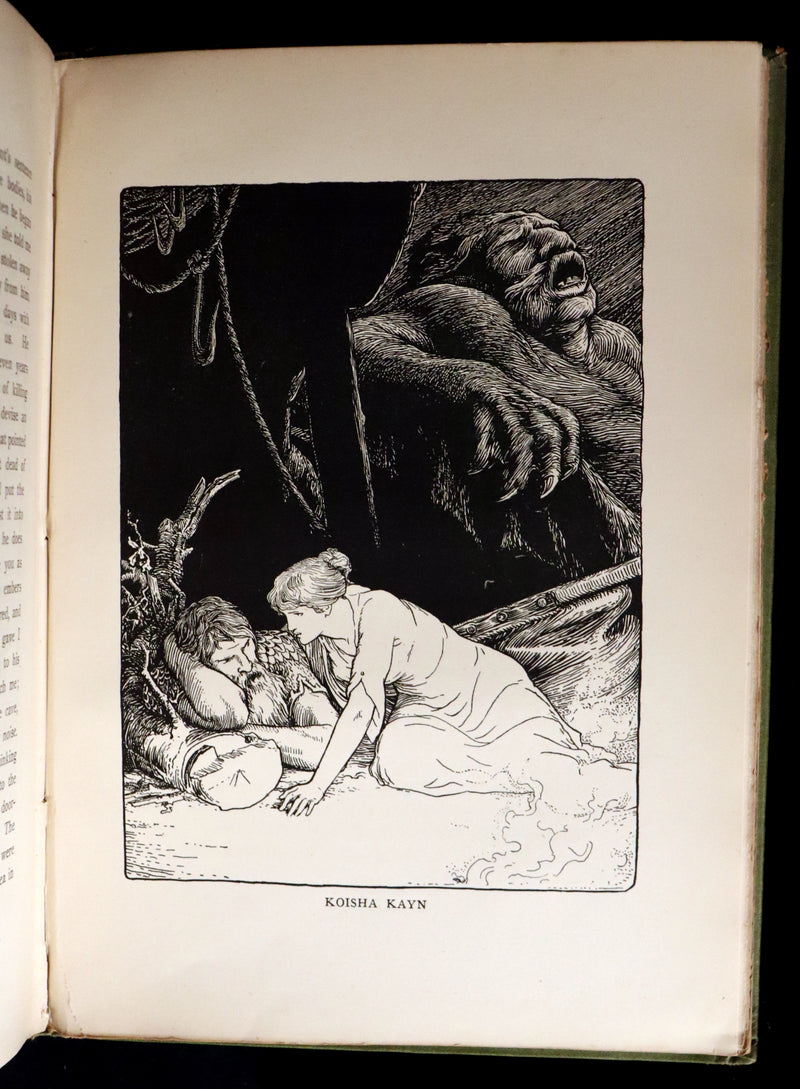 1894 Scarce First Edition - MORE CELTIC FAIRY TALES by Joseph Jacobs Illustrated by John D. Batten.