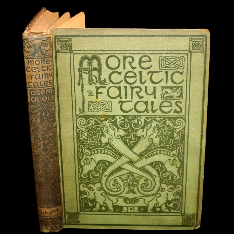 1894 Scarce First Edition - MORE CELTIC FAIRY TALES by Joseph Jacobs Illustrated by John D. Batten.