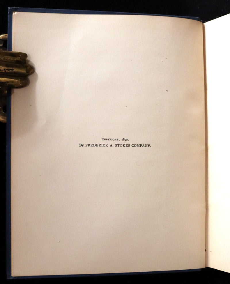 1892 Rare First Edition - Life's Fairy Tales by John Ames Mitchell.