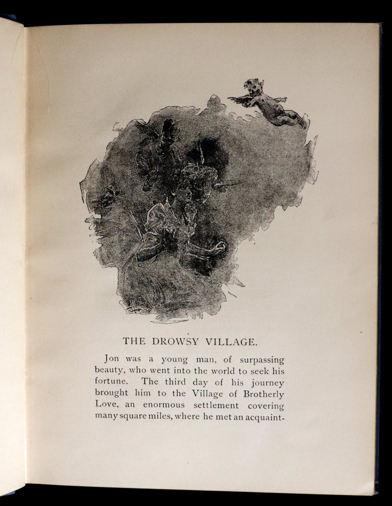 1892 Rare First Edition - Life's Fairy Tales by John Ames Mitchell.