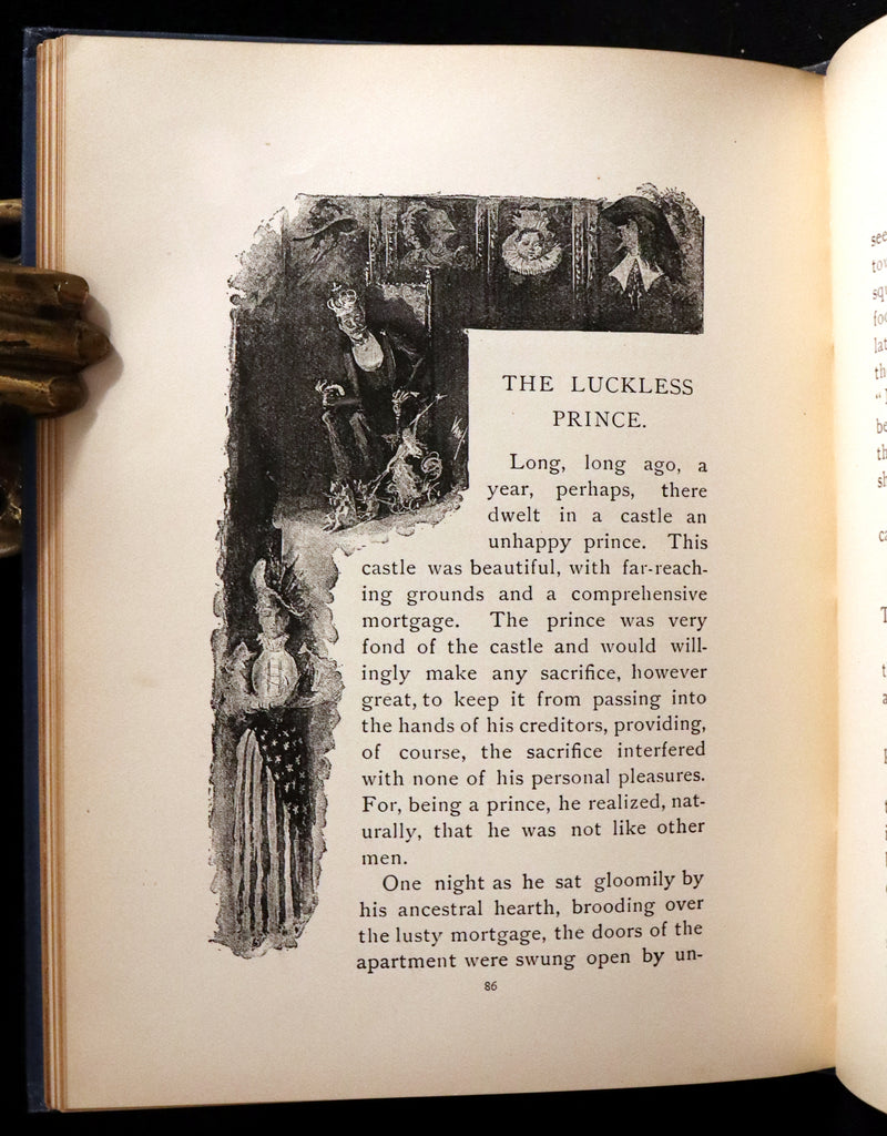1892 Rare First Edition - Life's Fairy Tales by John Ames Mitchell.
