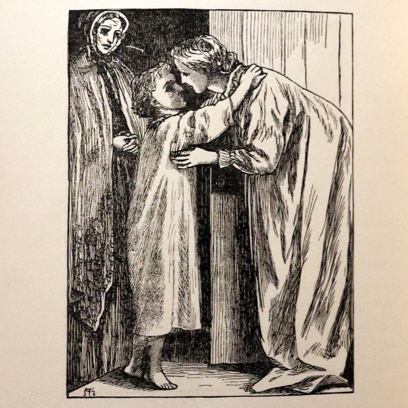 1905 Rare Book - AT THE BACK OF THE NORTH WIND by George MacDonald illustrated by Arthur Hughes.