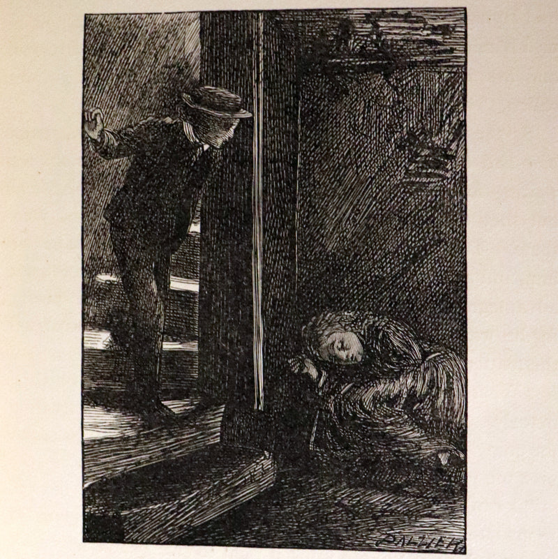 1905 Rare Book - AT THE BACK OF THE NORTH WIND by George MacDonald illustrated by Arthur Hughes.