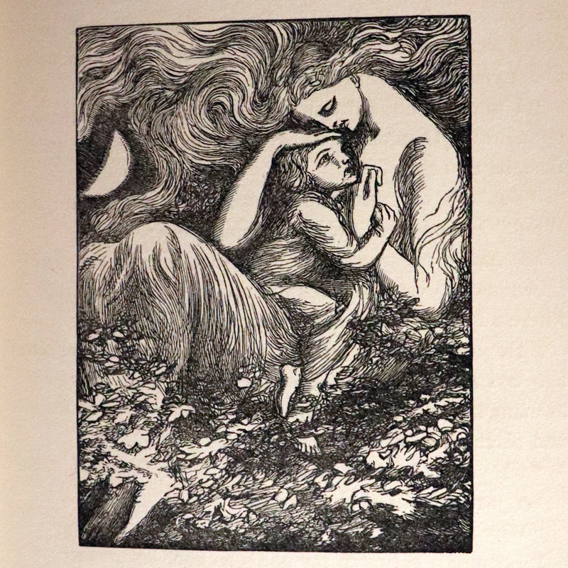 1905 Rare Book - AT THE BACK OF THE NORTH WIND by George MacDonald illustrated by Arthur Hughes.
